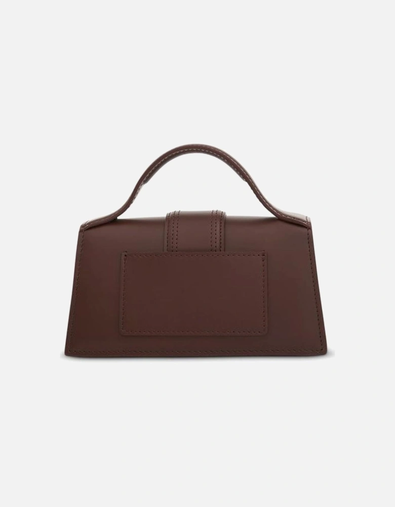 Calf Leather Flap Top Shoulder Bag Women - Brown