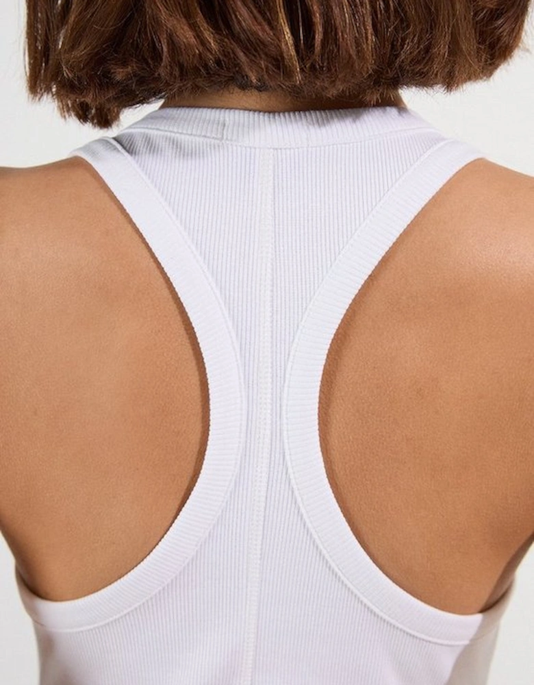 Compact Jersey Ribbed Racer Back Vest