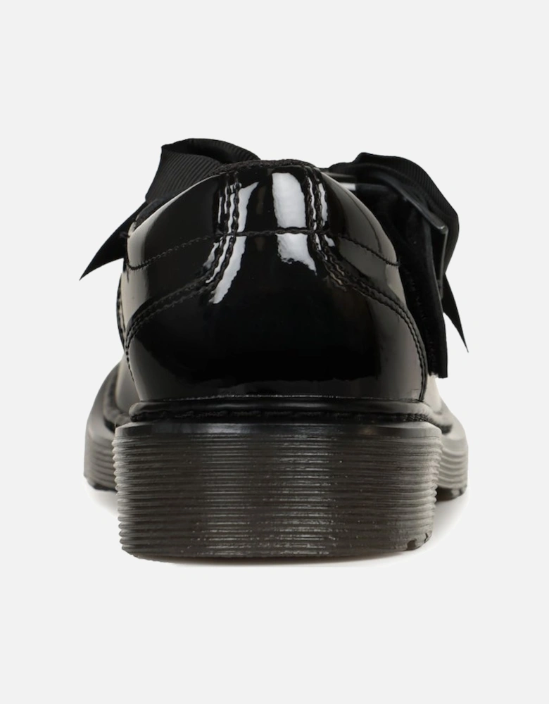 Polley II Bow Girls Junior School Shoes