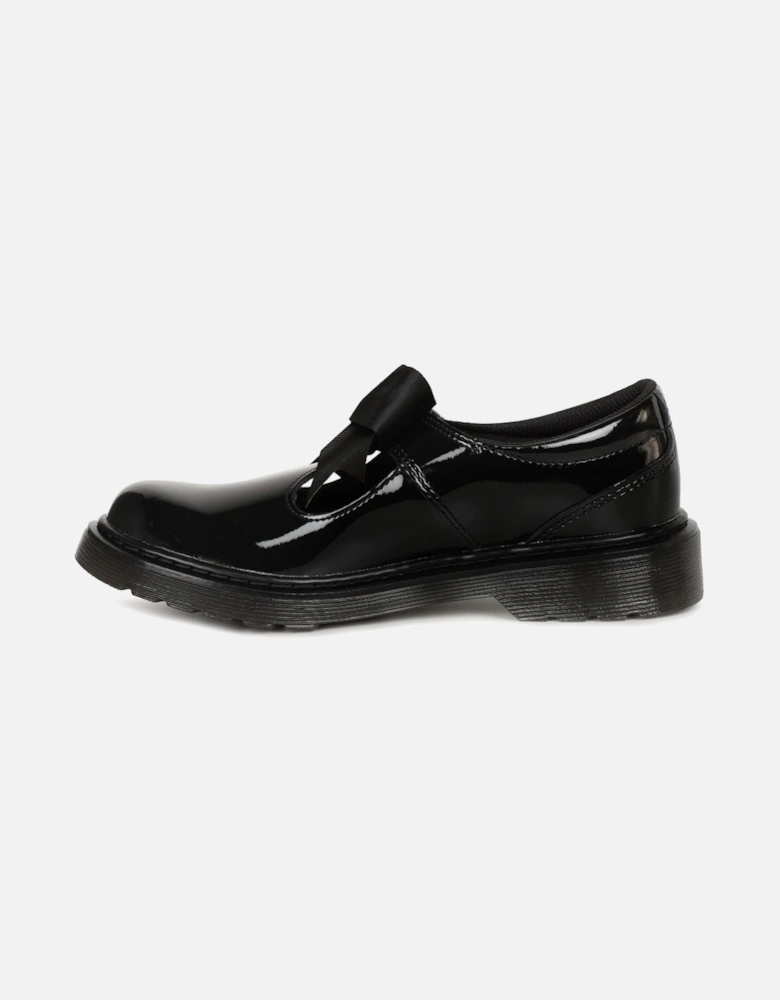 Polley II Bow Girls Junior School Shoes