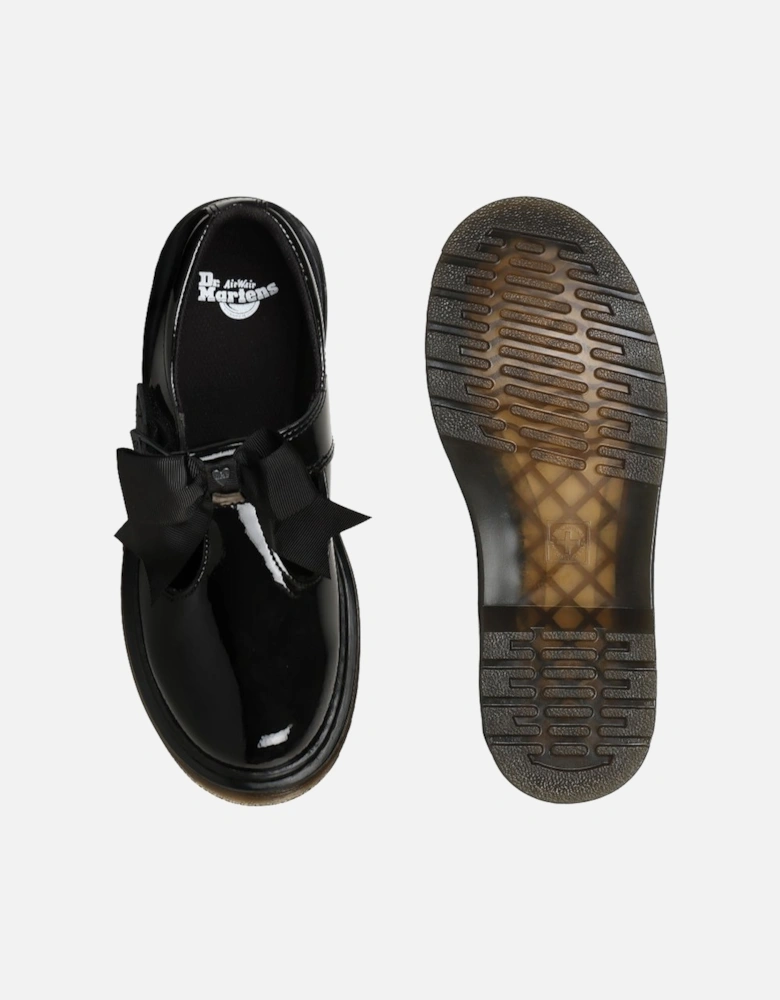 Polley II Bow Girls Junior School Shoes