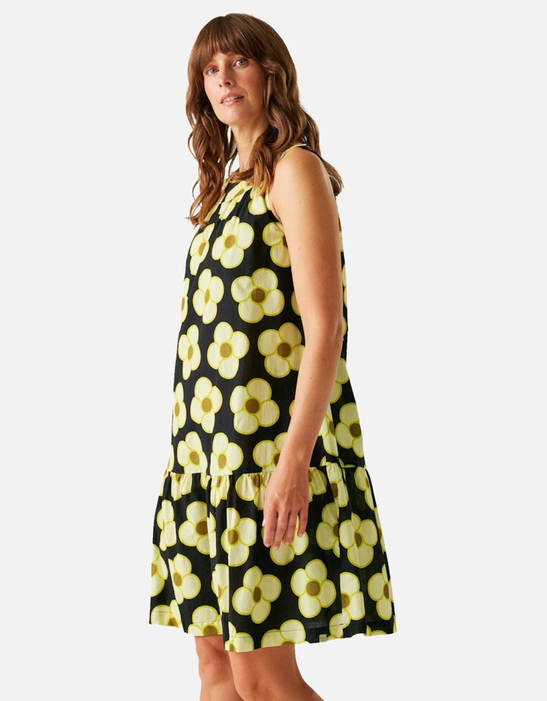 Womens/Ladies Orla Kiely II Spinning Flower Sleeveless Summer Dress