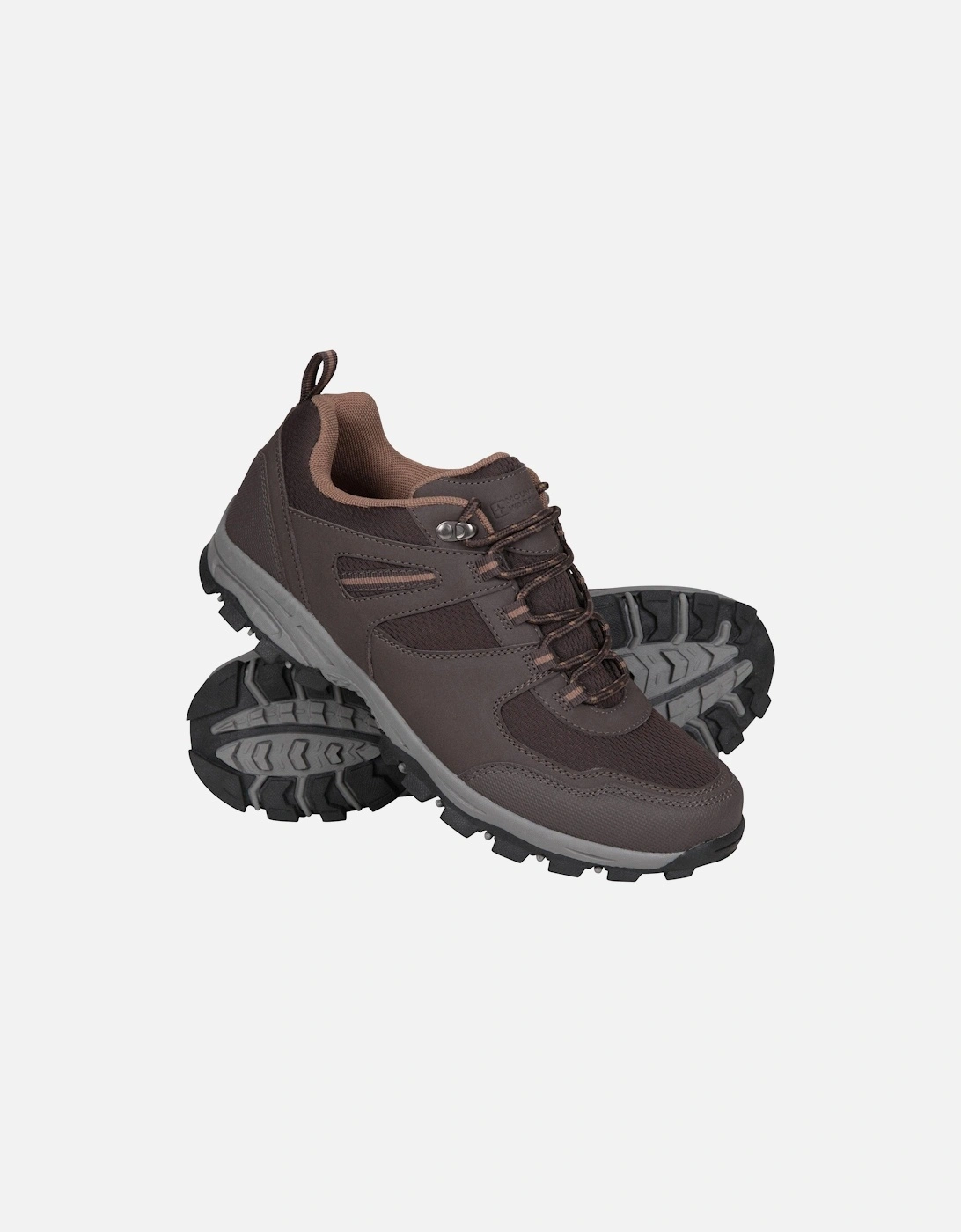 Mens Mcleod Outdoor Wide Walking Shoes, 2 of 1
