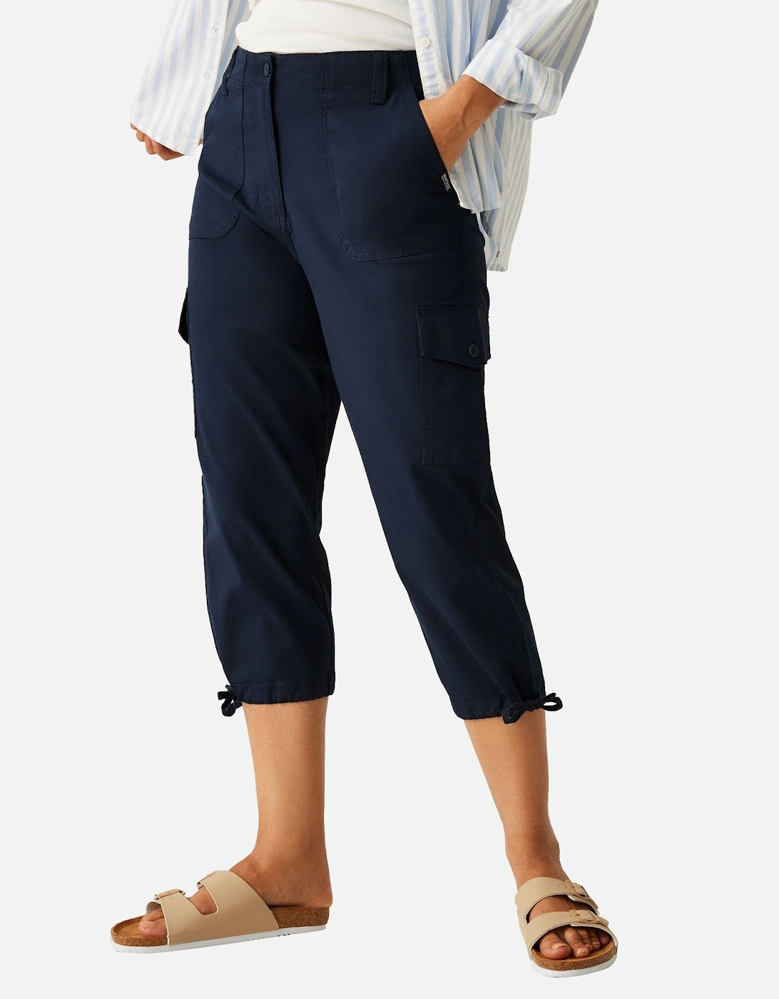 Womens/Ladies Shorebella Capri Trousers