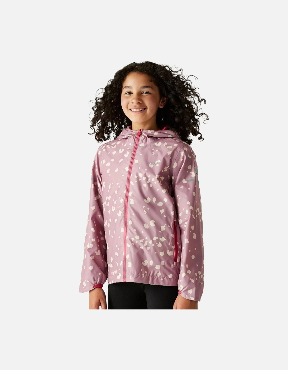 Childrens/Kids Lever II Printed Waterproof Jacket
