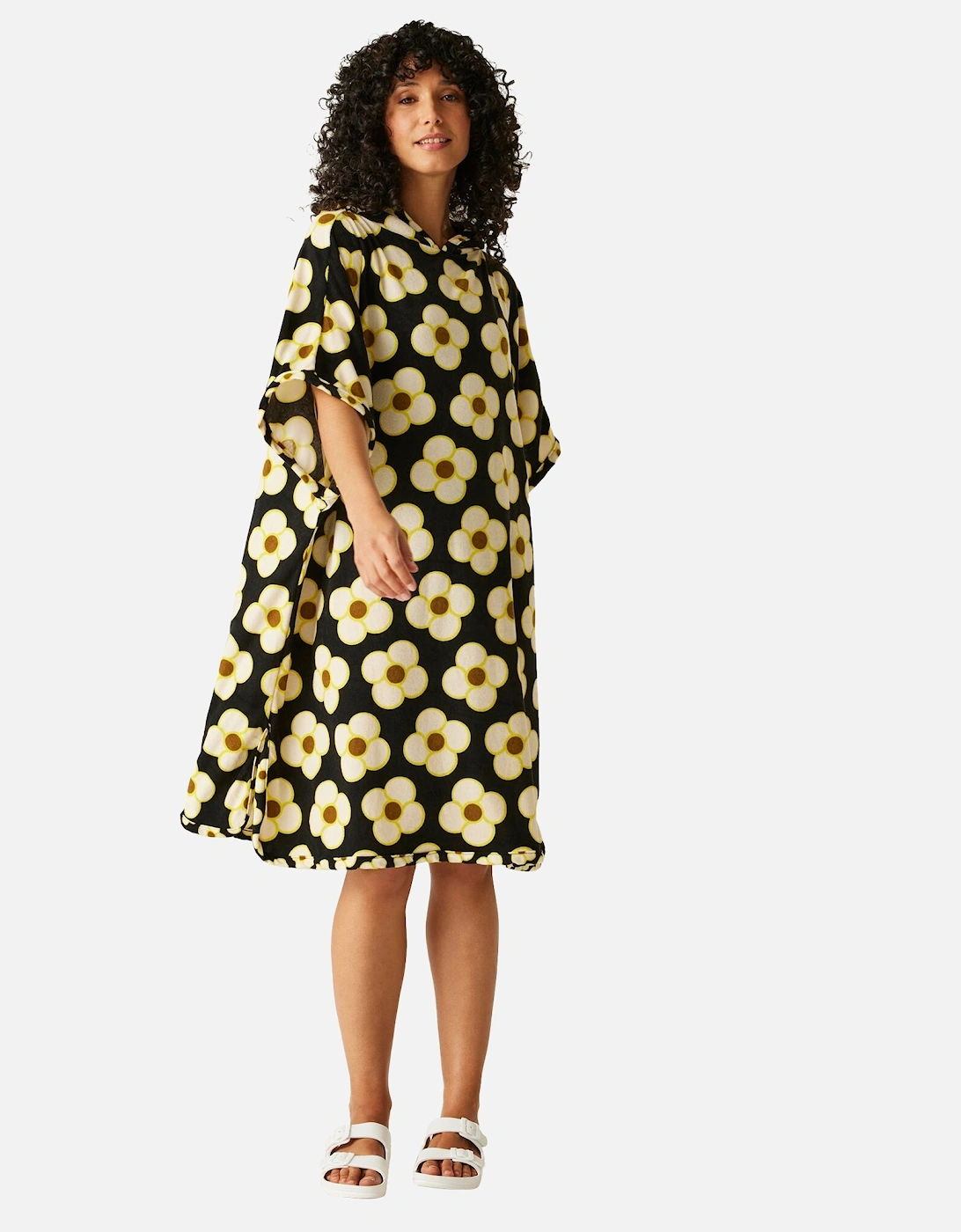 Womens/Ladies Orla Kiely II Spinning Flower Towelling Robe