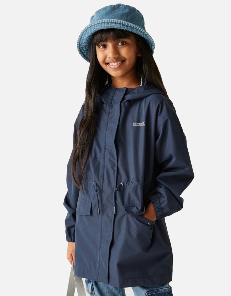 Childrens/Kids Ballina Stripe Waterproof Jacket