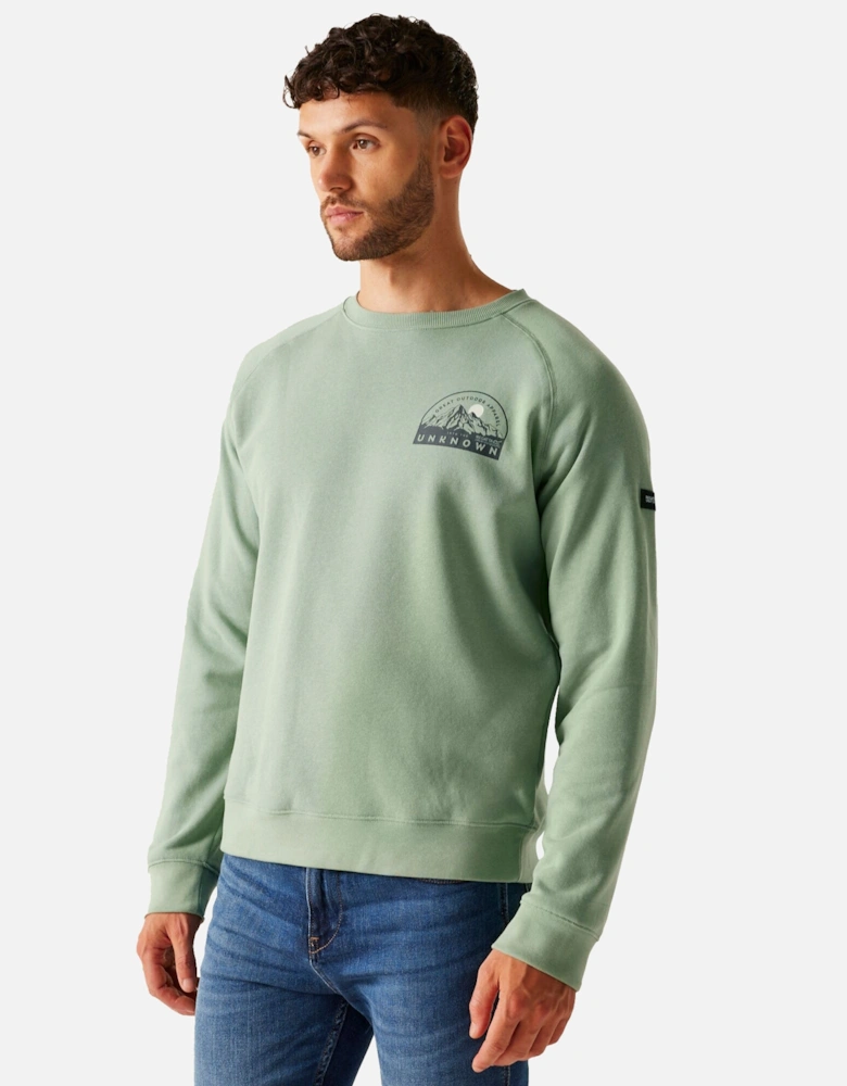 Mens Nithsdale Mountain Crew Neck Sweatshirt
