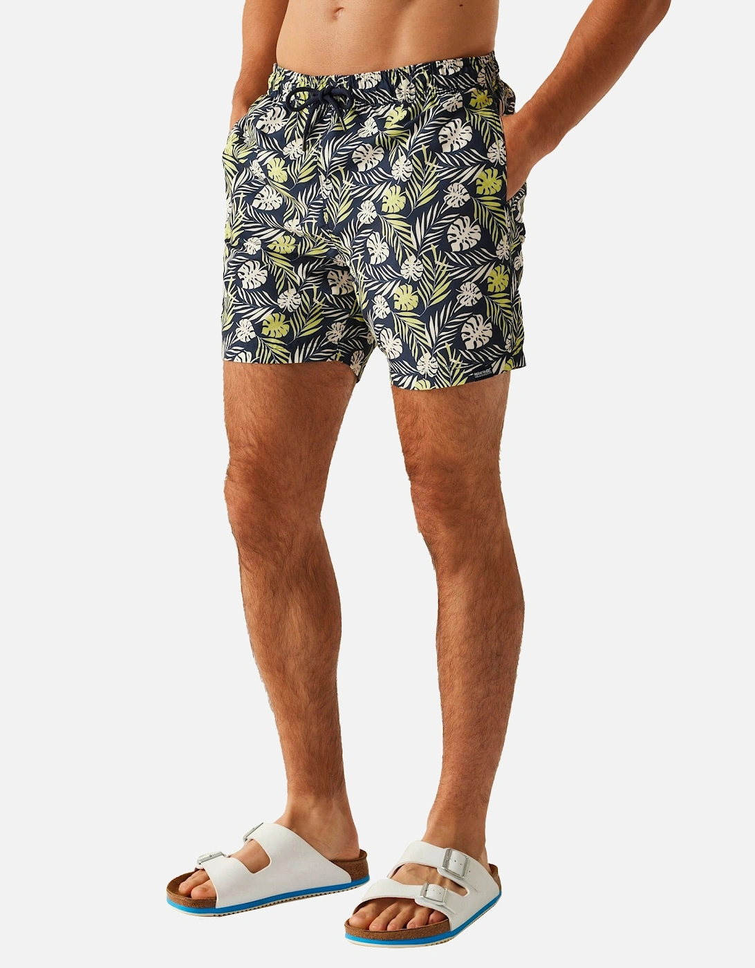Mens Loras Leaf Swim Shorts