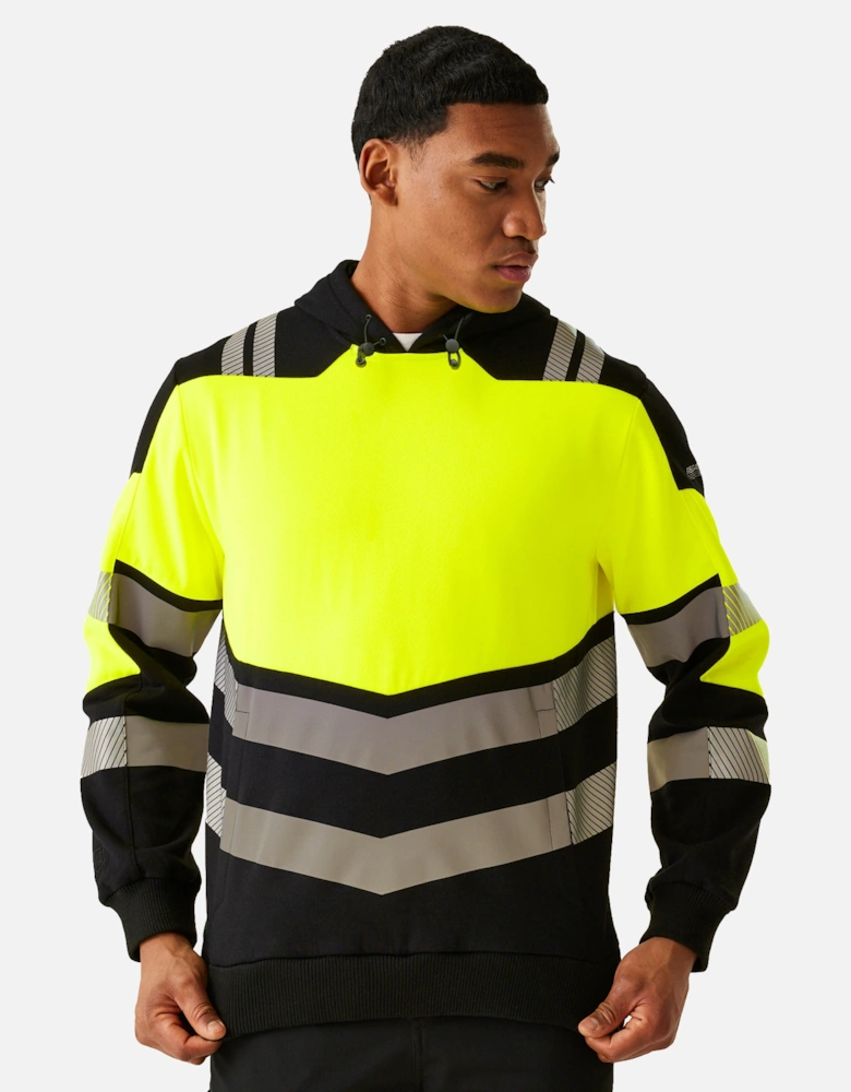 Professional Mens High-Vis Hoodie