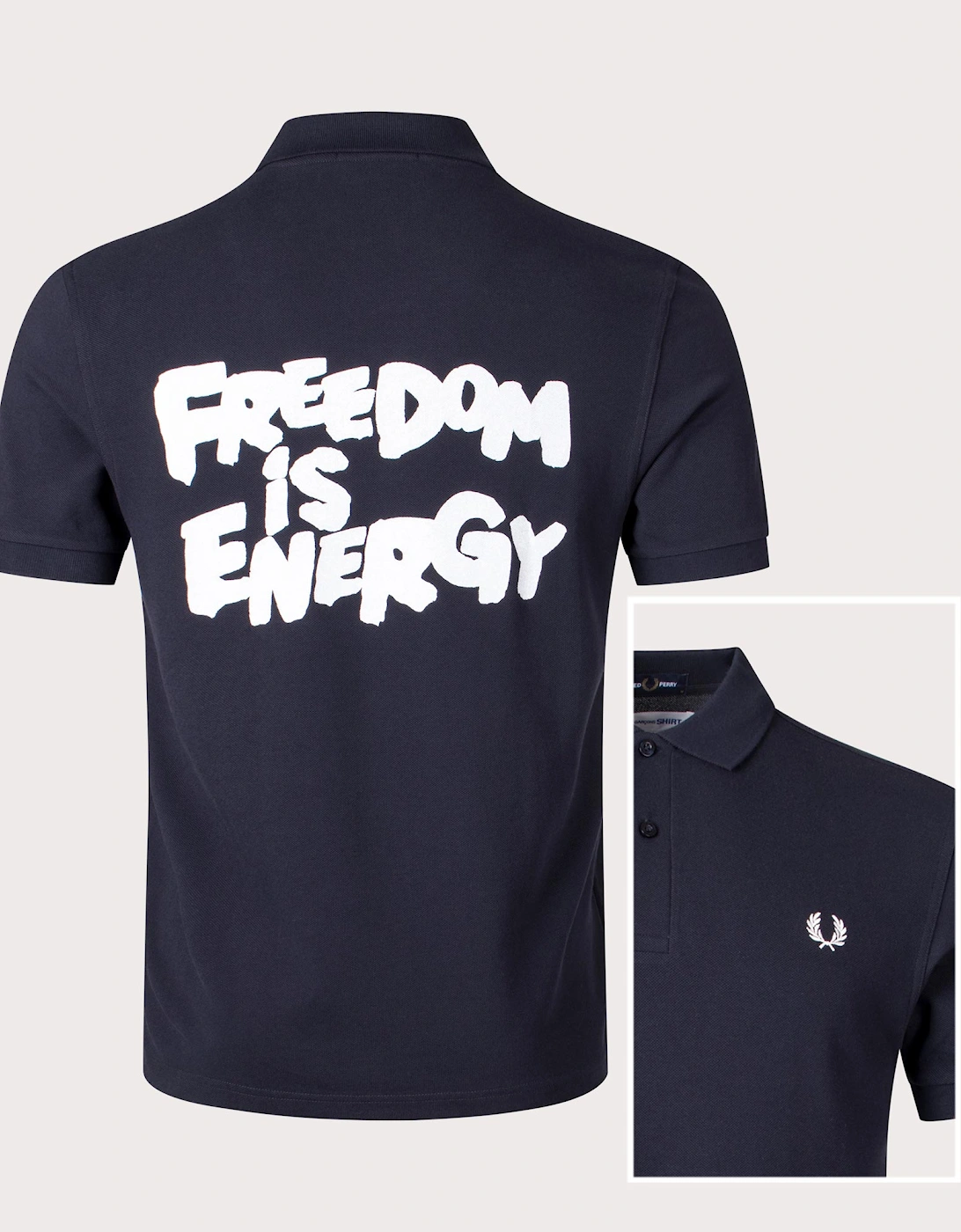 COMME des GARÇONS x Fred Perry Freedom Polo Shirt, 4 of 3