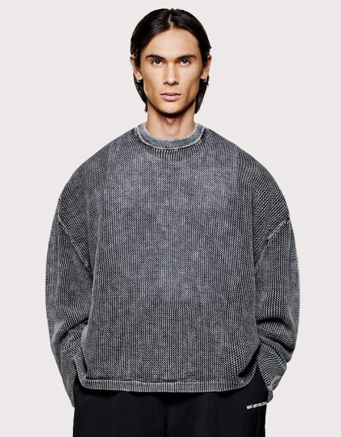 Pigment Dyed Loose Gauge Long Sleeve T-Shirt, 6 of 5
