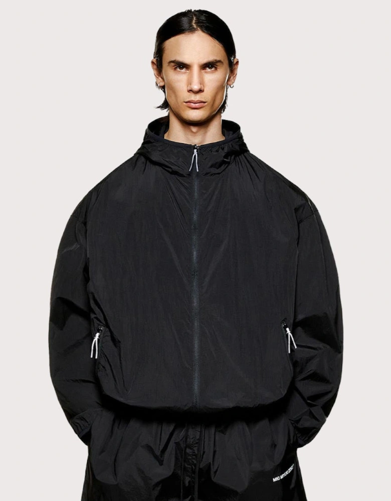 Active Nylon Hooded Jacket