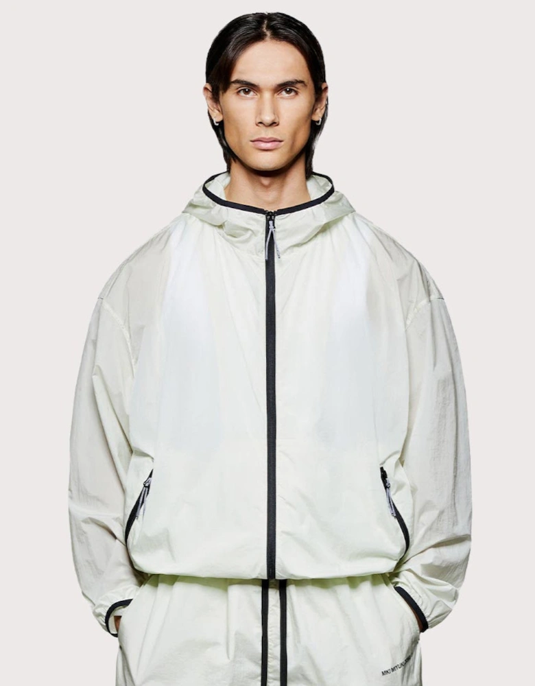 Active Nylon Hooded Jacket