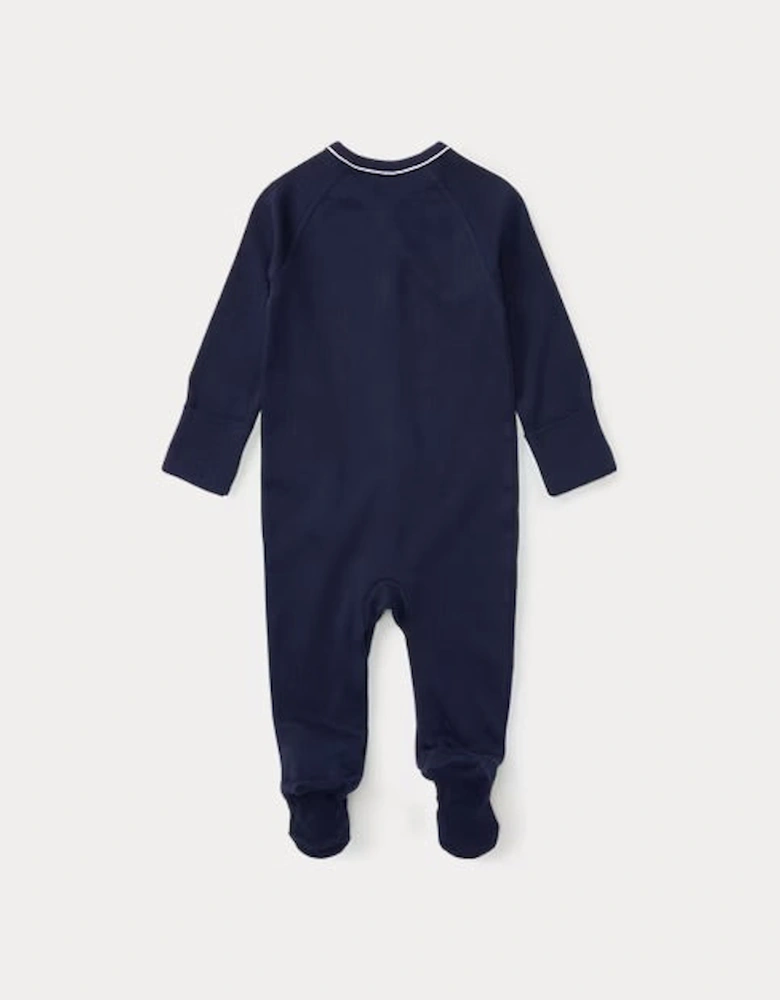 BABY BOY NAVY BABY GROW