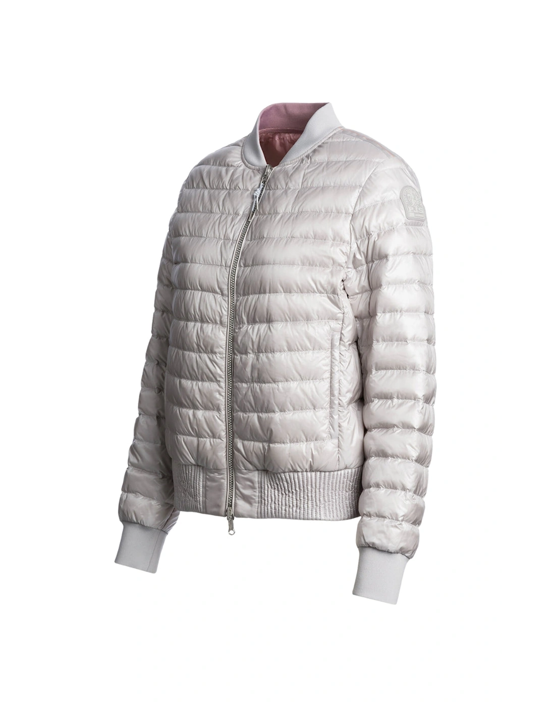 Reversible Silver/Pink Bomber Jacket