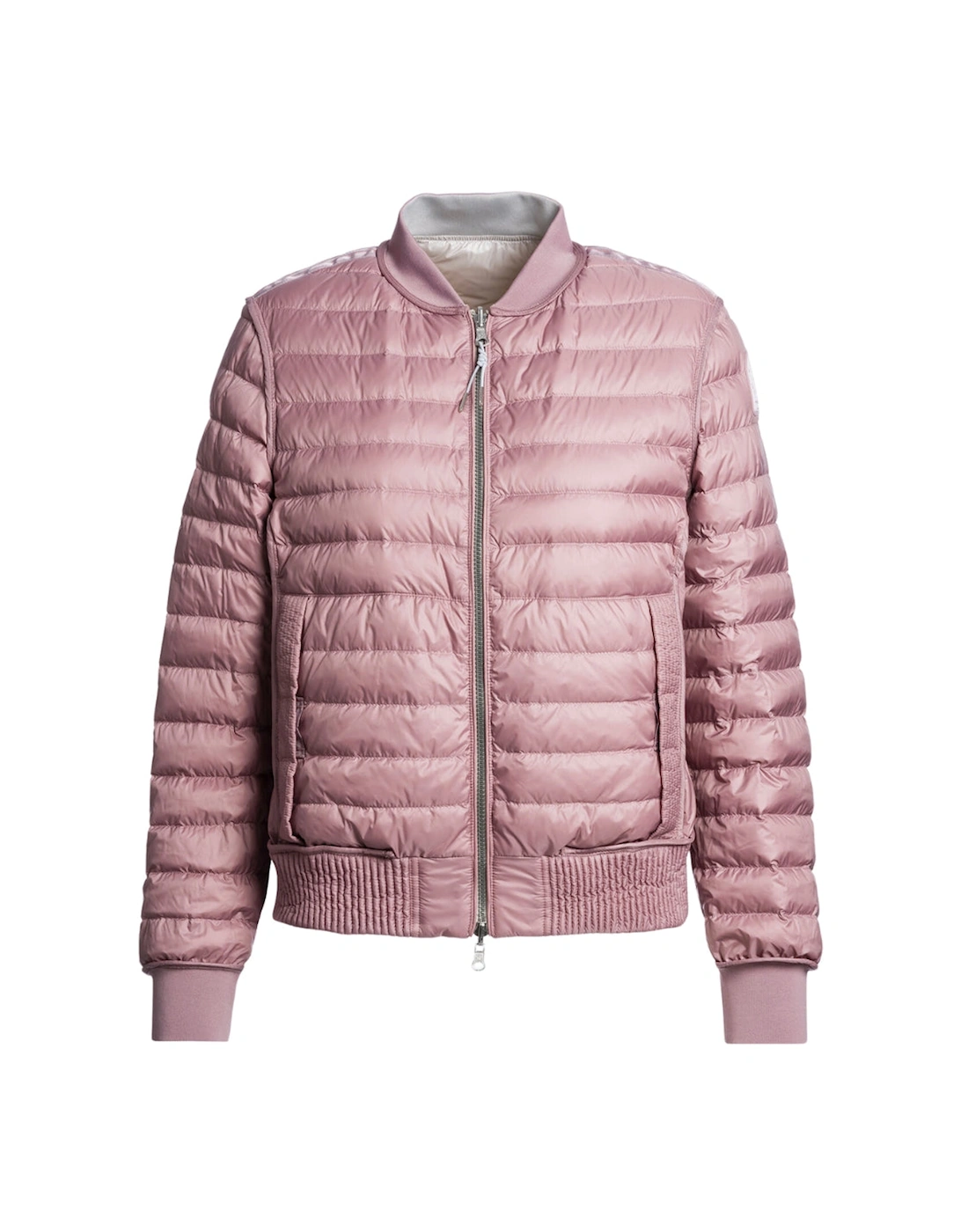 Reversible Silver/Pink Bomber Jacket