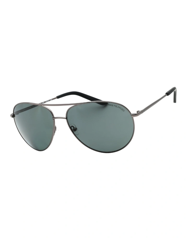 Chance Polarised Grey Lensed Satin Gunmetal Sunglasses