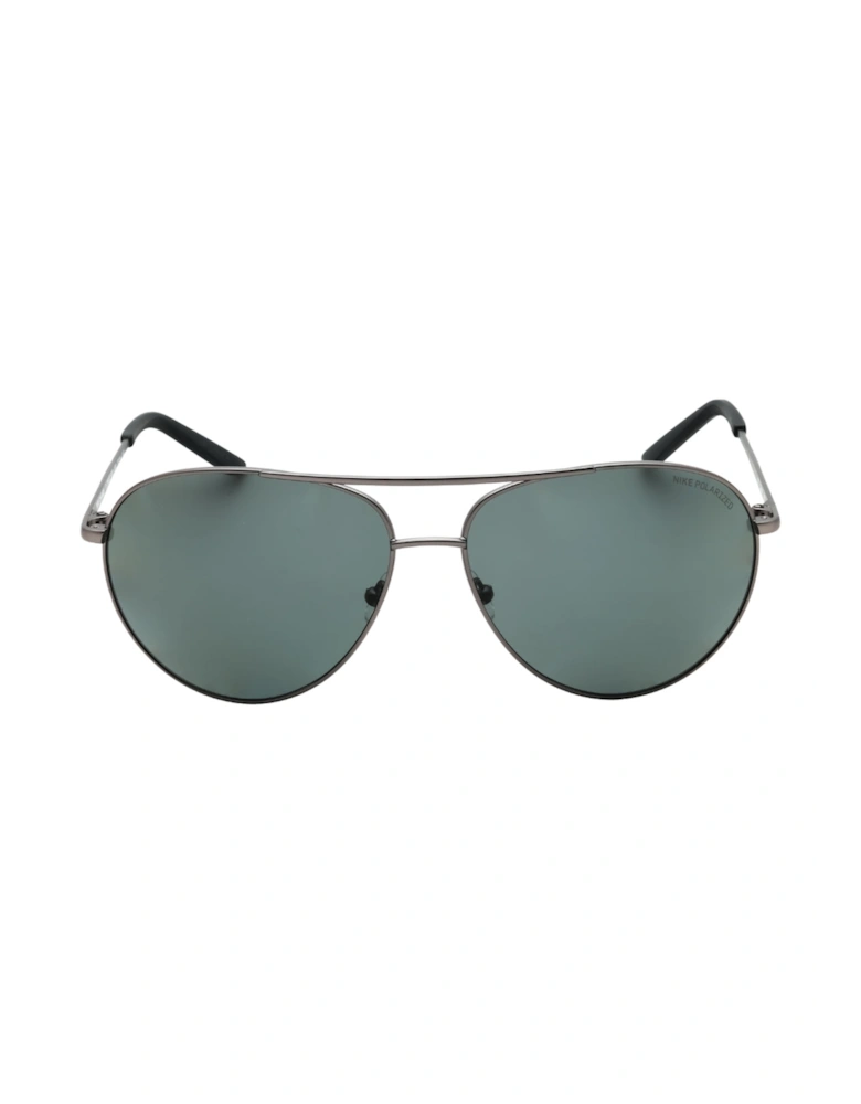 Chance Polarised Grey Lensed Satin Gunmetal Sunglasses