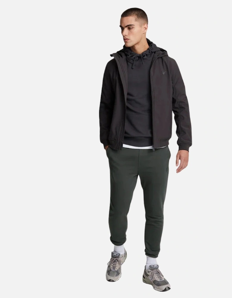 Lyle & Scott Tonal Eagle Gunmetal Sweatpants