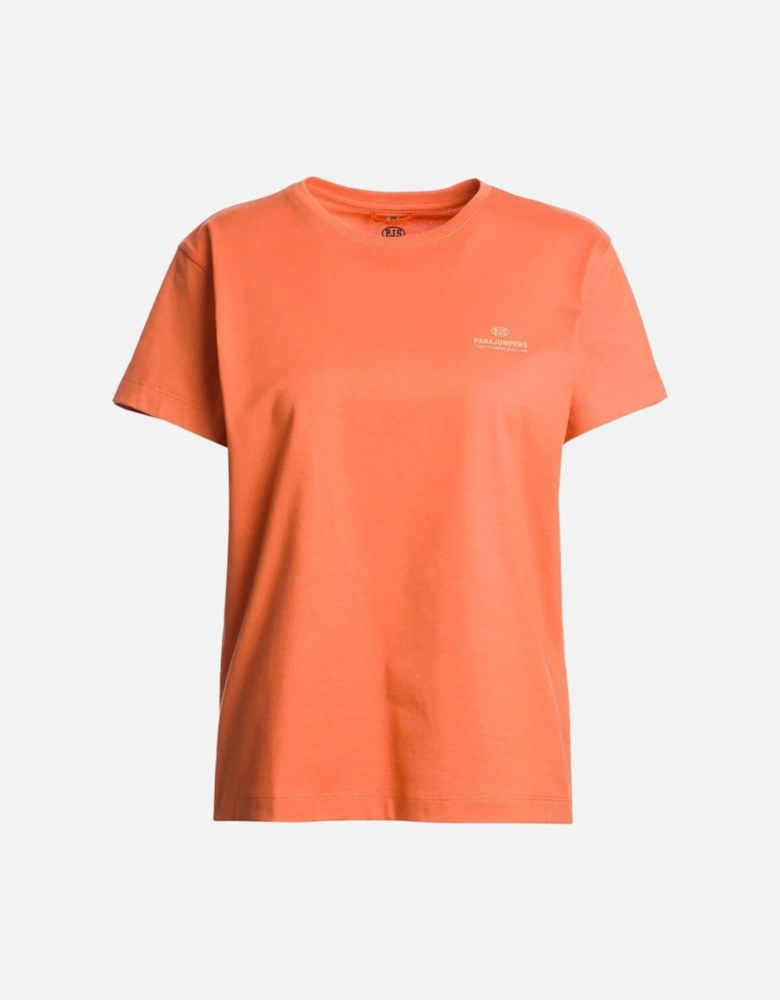 White Logo Canyon Sunset T-shirt