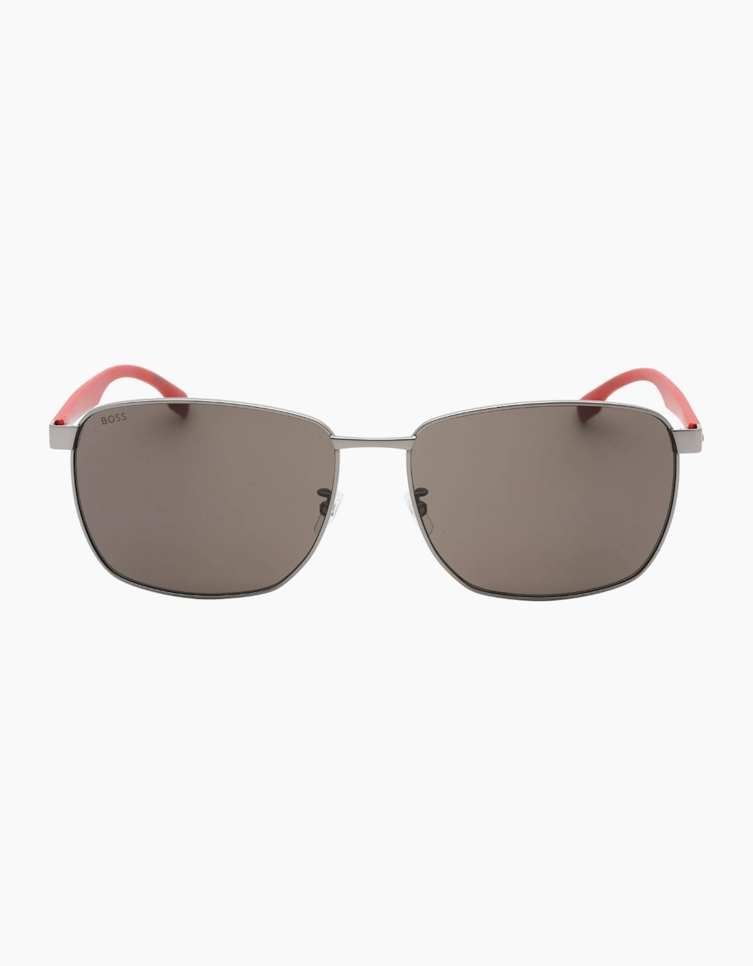 Hugo Boss Men's Grey Matte Ruthenium Sunglasses - Size: One Size