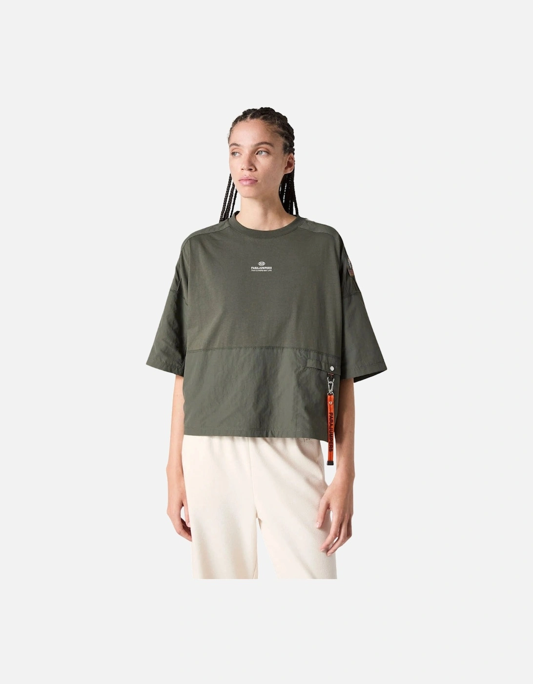 Dark Mud Crop T-shirt