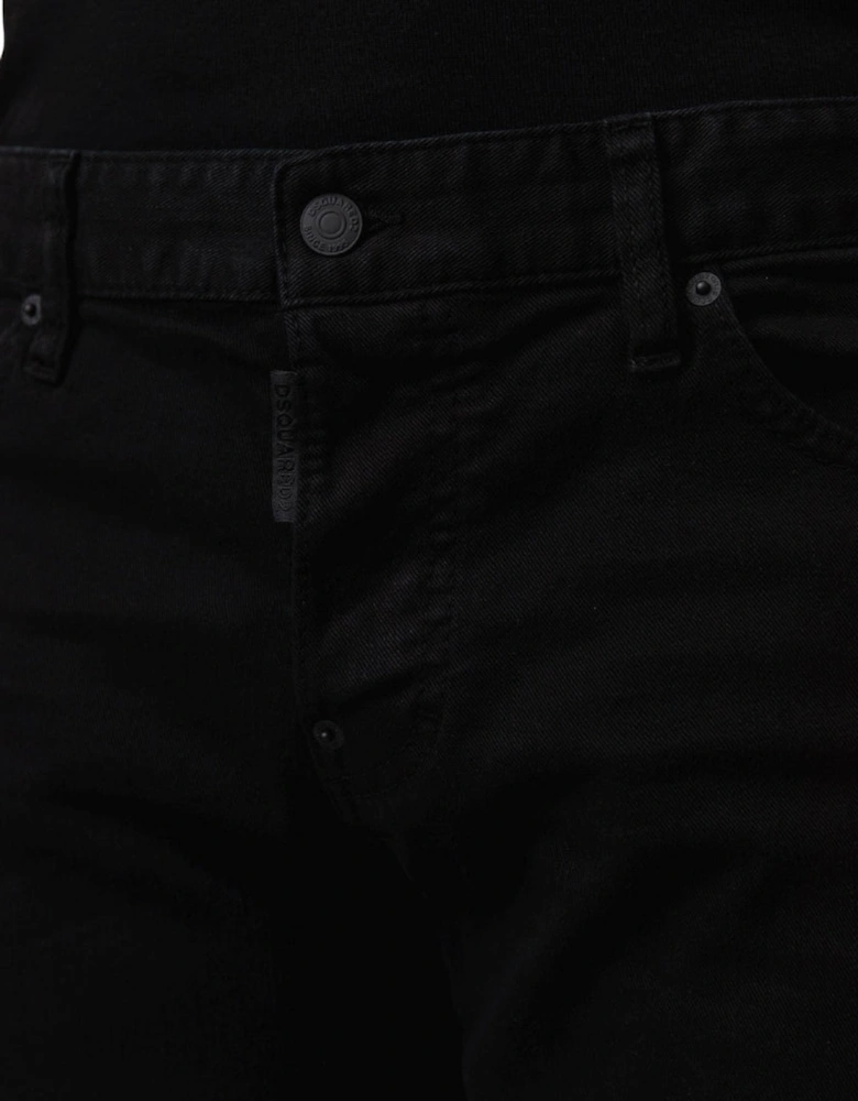 Slim Fit Black Jeans