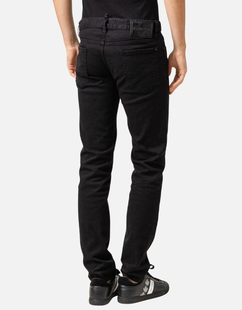 Slim Fit Black Jeans