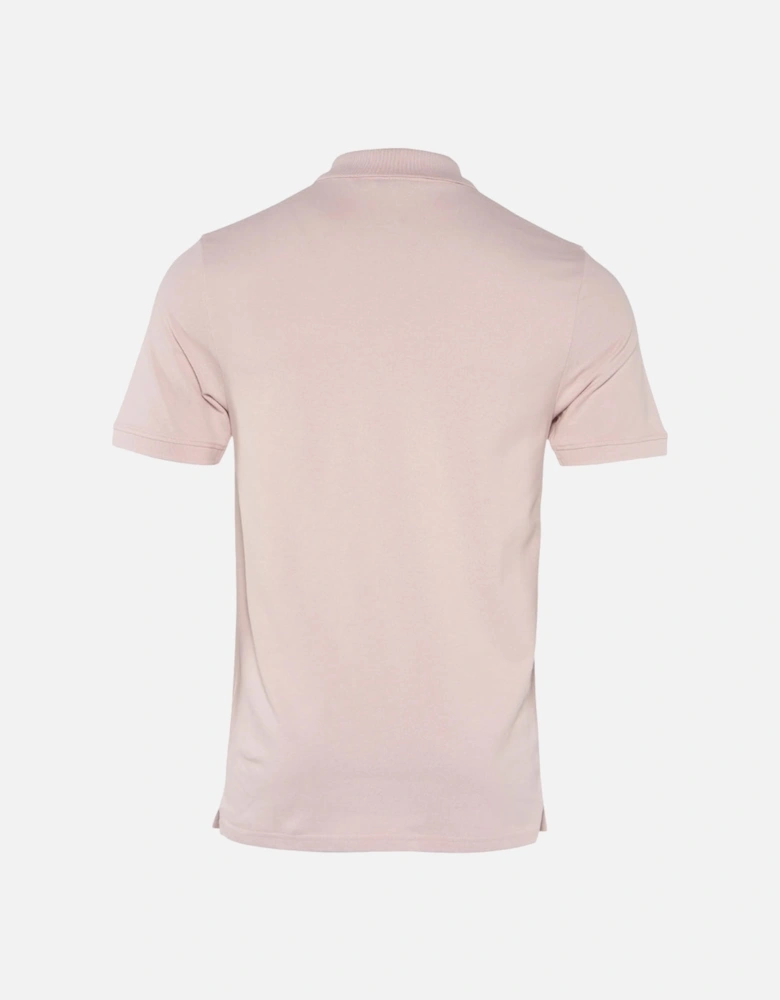 Lyle & Scott Tonal Eagle Pink Salt Polo Shirt