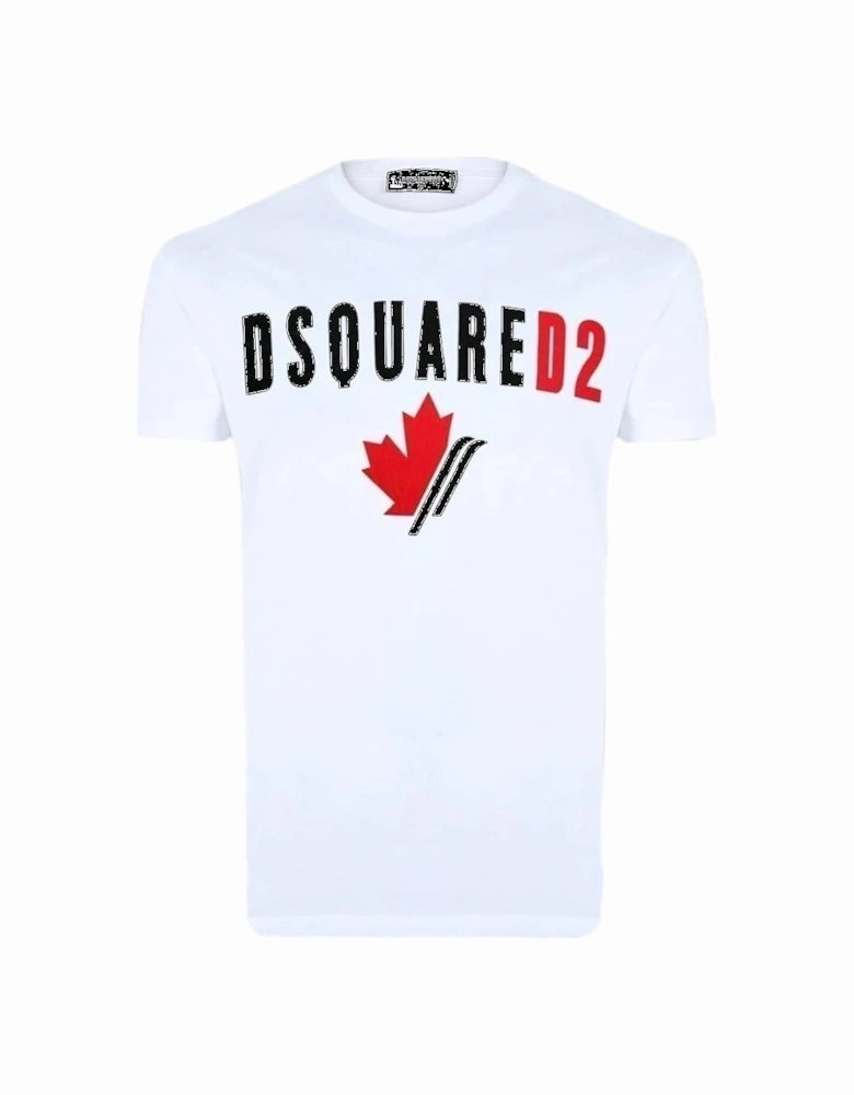 Maple Leaf White T-shirt