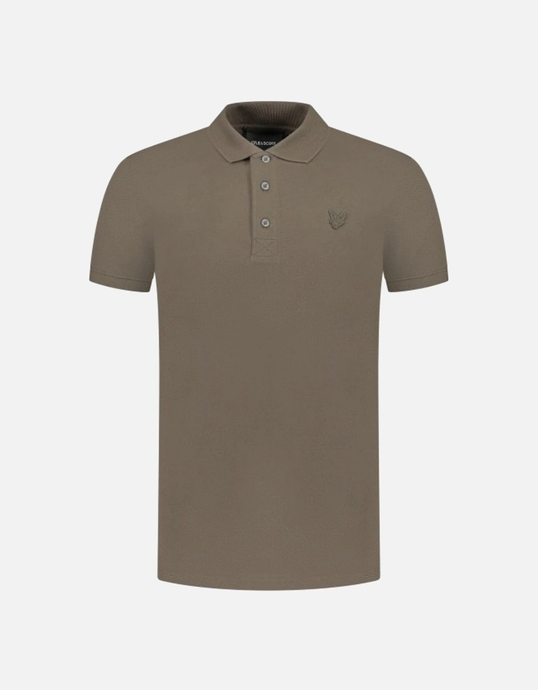 Lyle & Scott Tonal Eagle Form Green Polo Shirt, 5 of 4