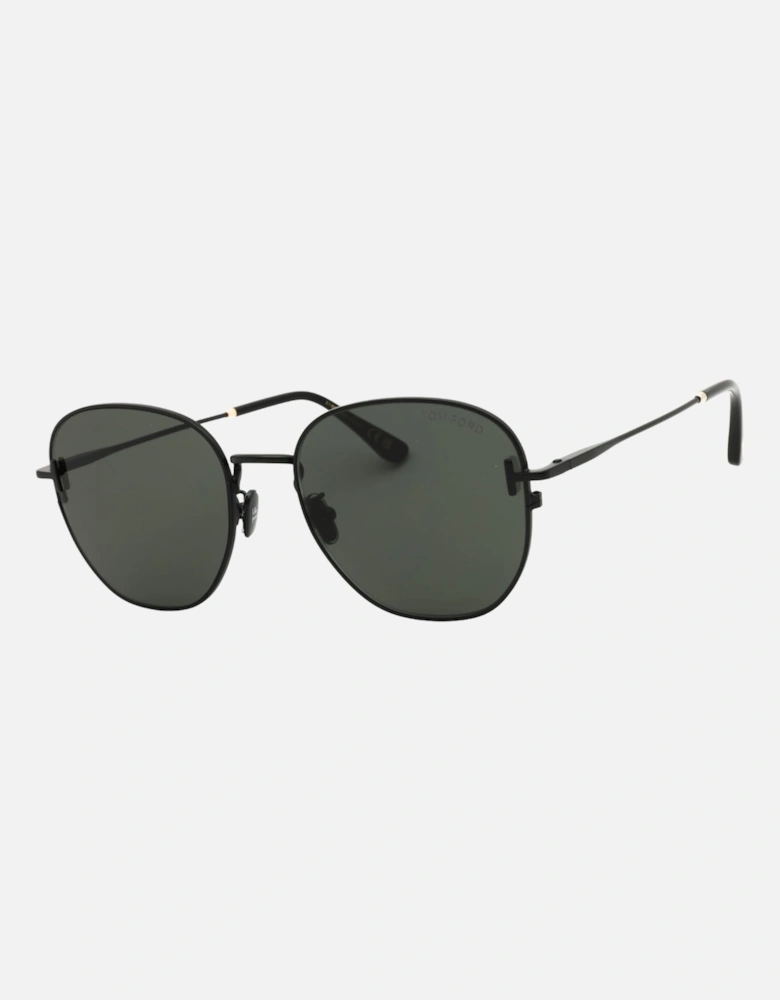 Smoke Lensed Matte Black Sunglasses