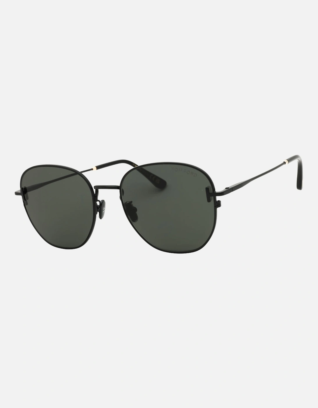 Smoke Lensed Matte Black Sunglasses