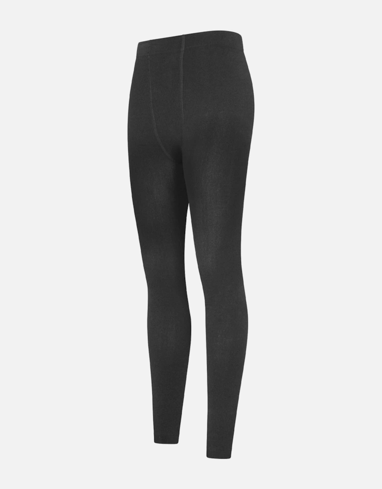 Womens/Ladies Brushed Isotherm Thermal Leggings (Pack of 2)