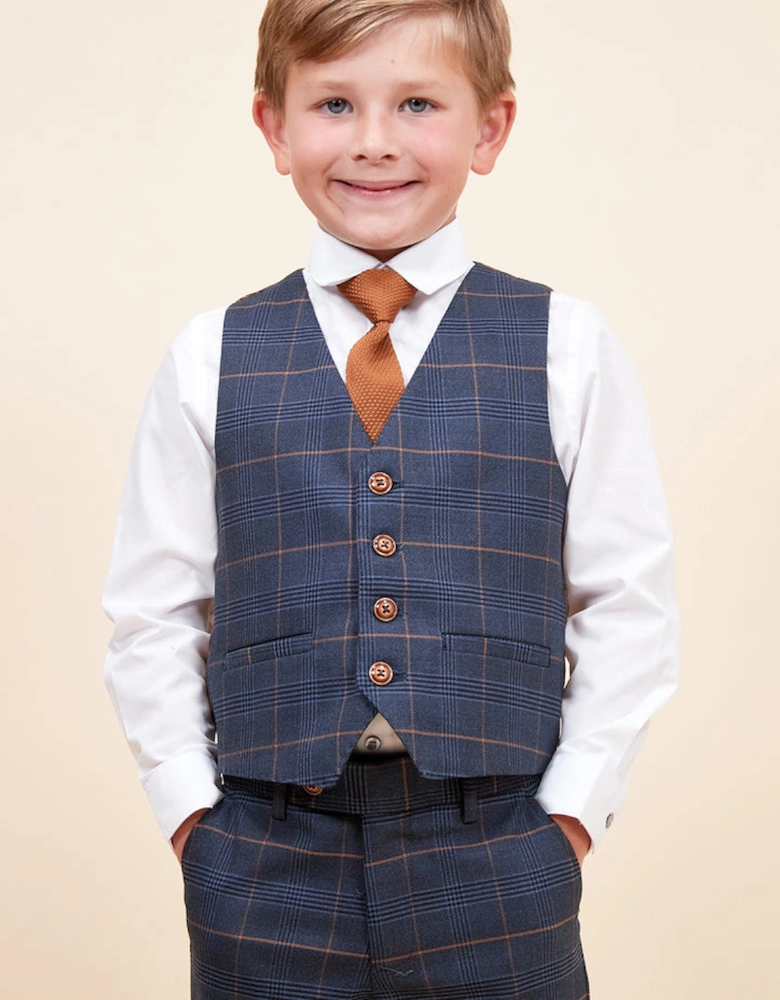 Jenson Kids 3pc Suit - Marine Blue