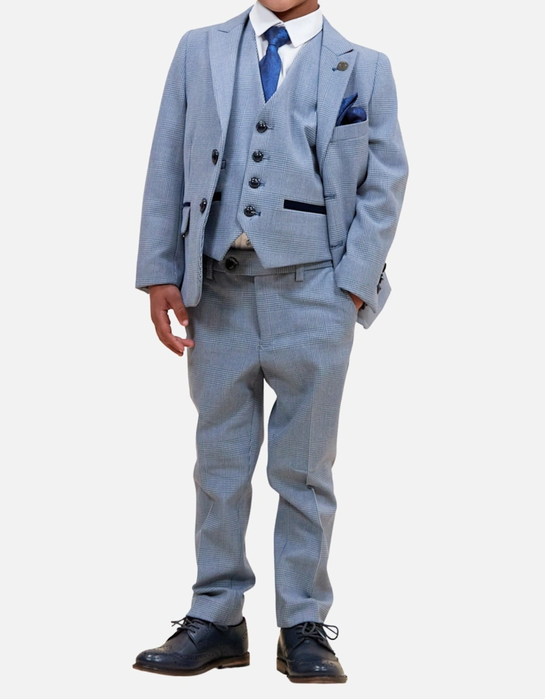 Bromley Kids 3pc Suit - Sky