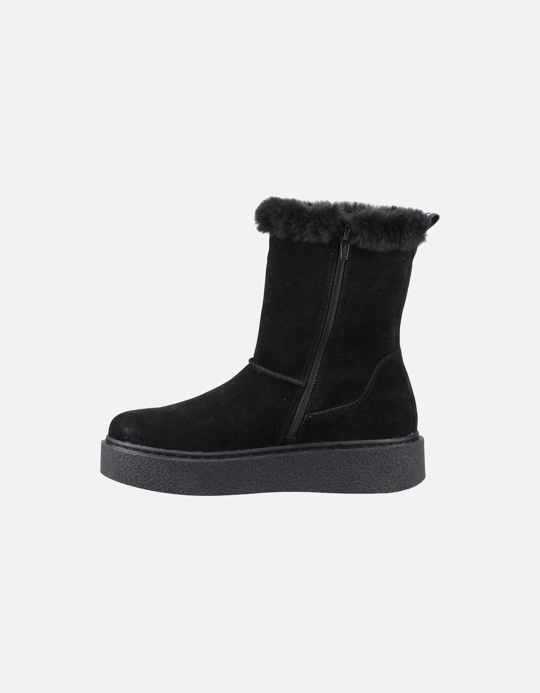 Becca Mid Suede Women's Black Boots