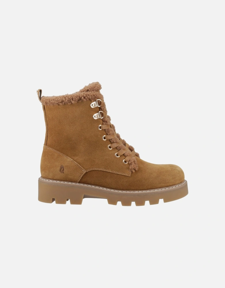 Aurelia Suede Women's Tan Winter Ankle Boots