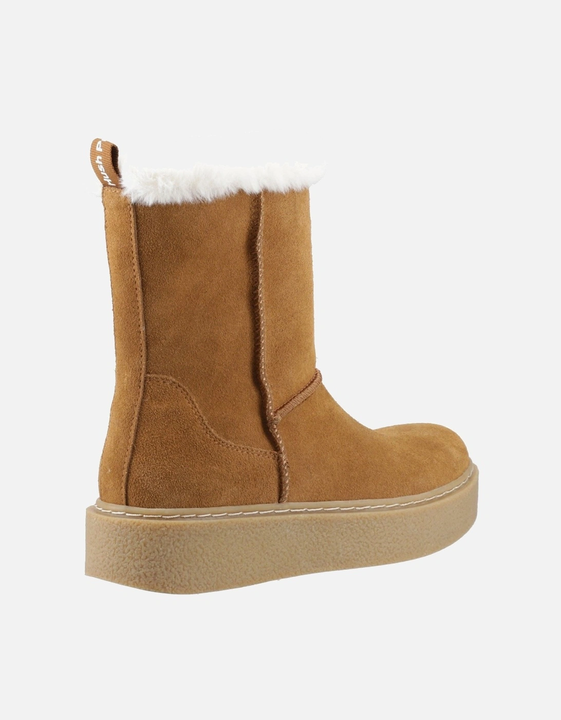 Becca Mid Suede Women's Tan Boots