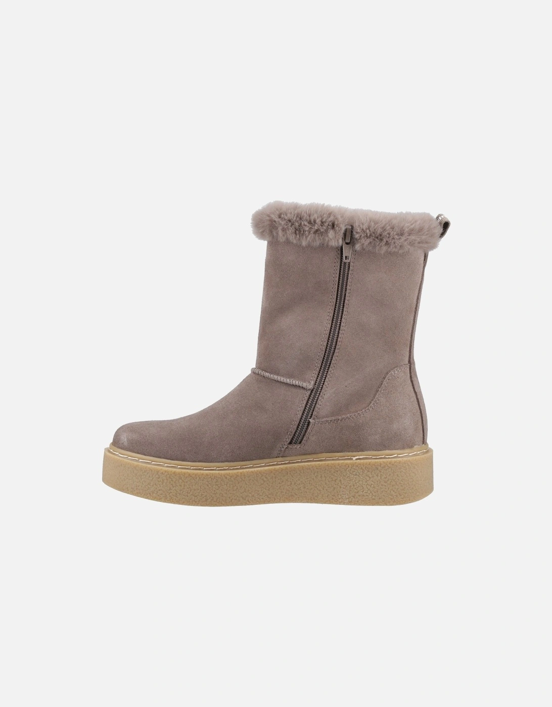 Becca Mid Suede Women's Taupe Boots