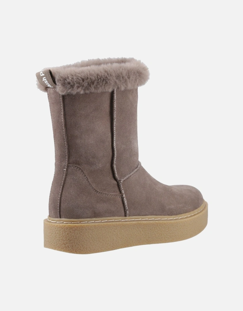 Becca Mid Suede Women's Taupe Boots
