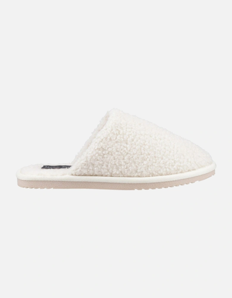 Joanna Textile Women's Cream Slippers