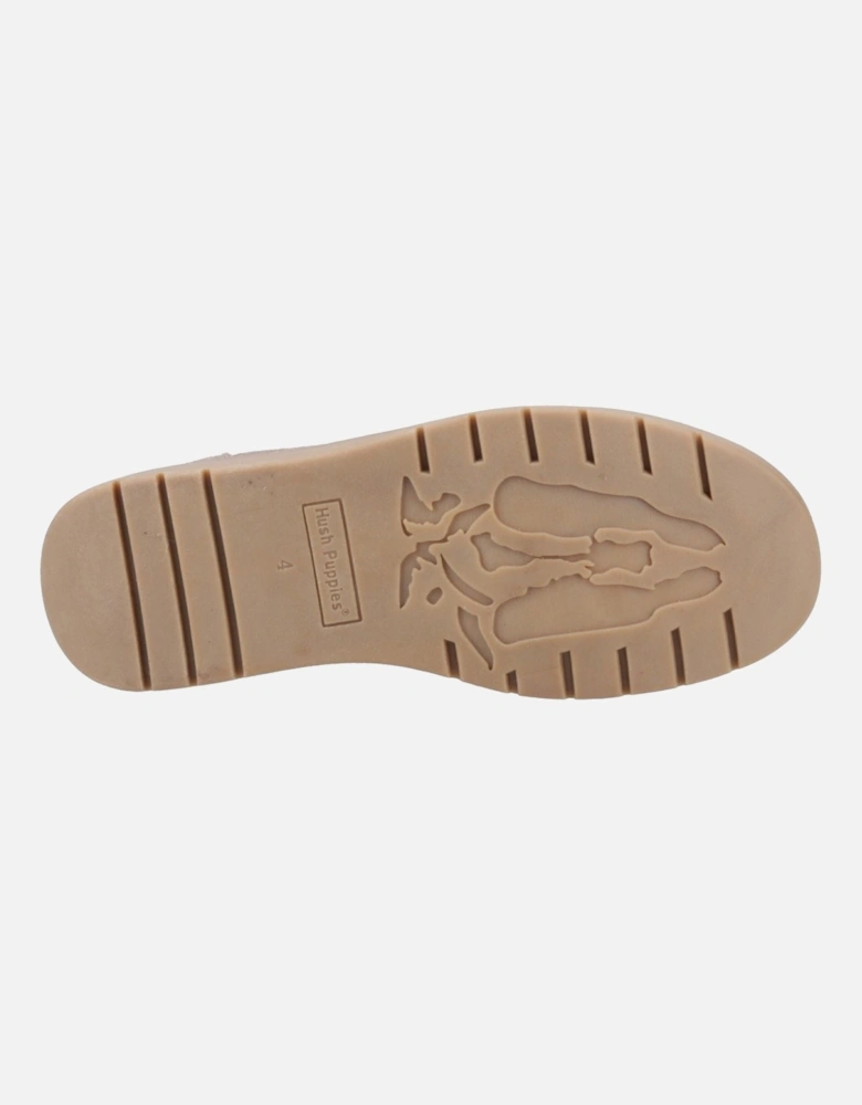 Leonie Suede Women's Taupe Flat Chelsea Boots
