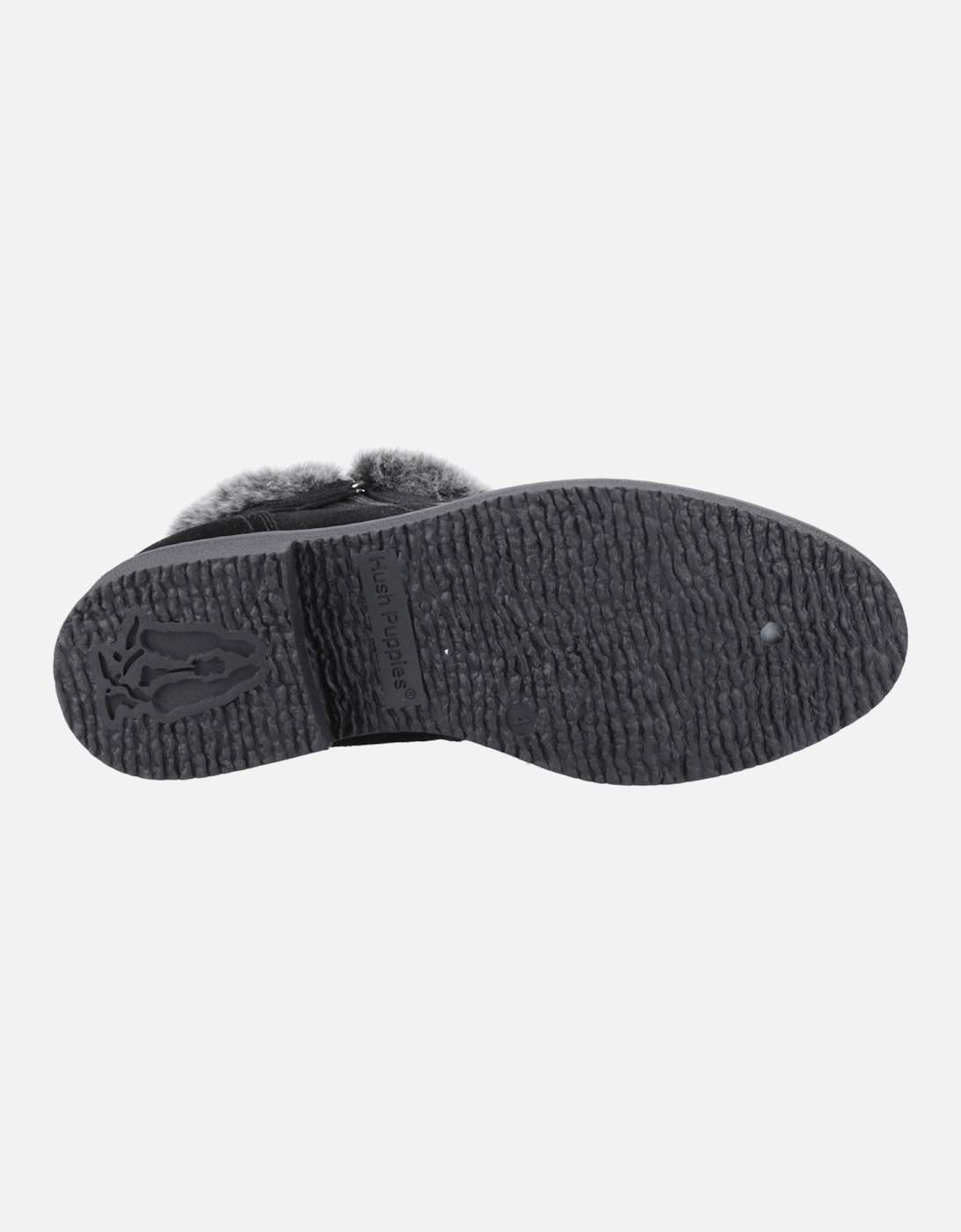 Marnie Suede Women's Black Winter Ankle Boots