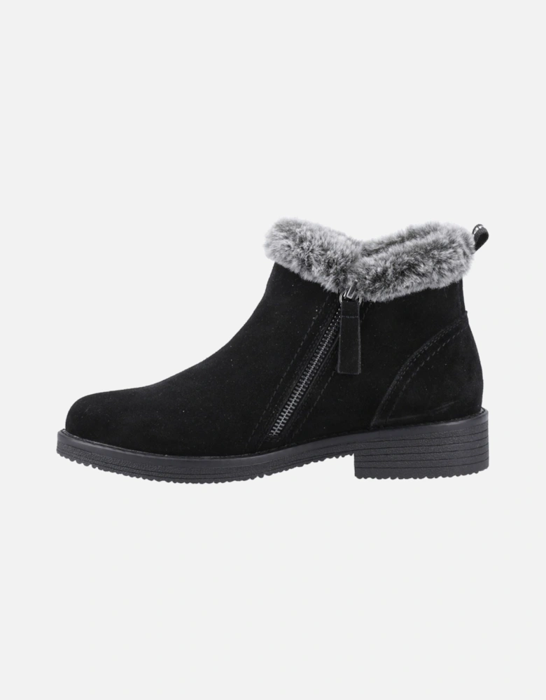 Marnie Suede Women's Black Winter Ankle Boots