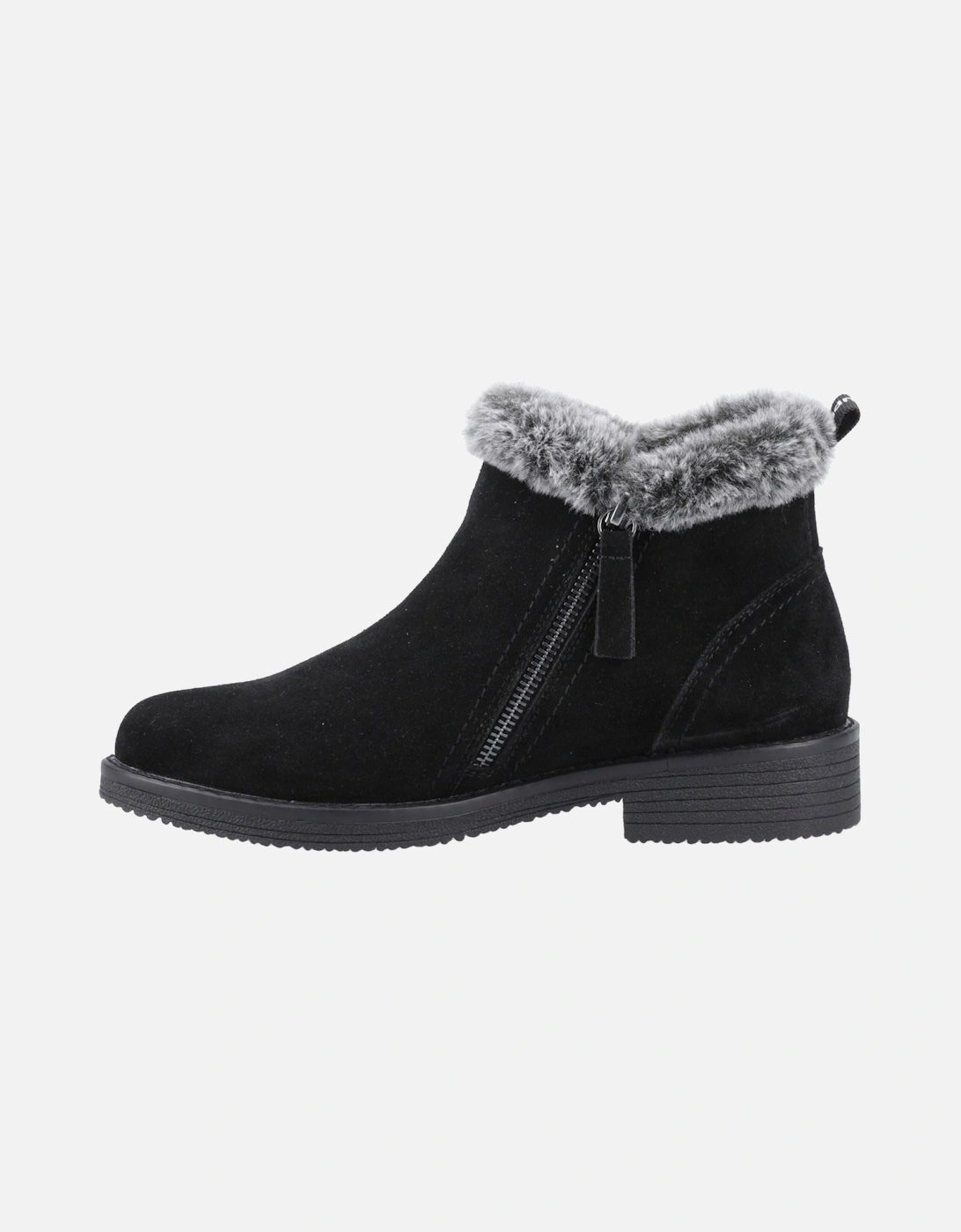 Marnie Suede Women's Black Winter Ankle Boots