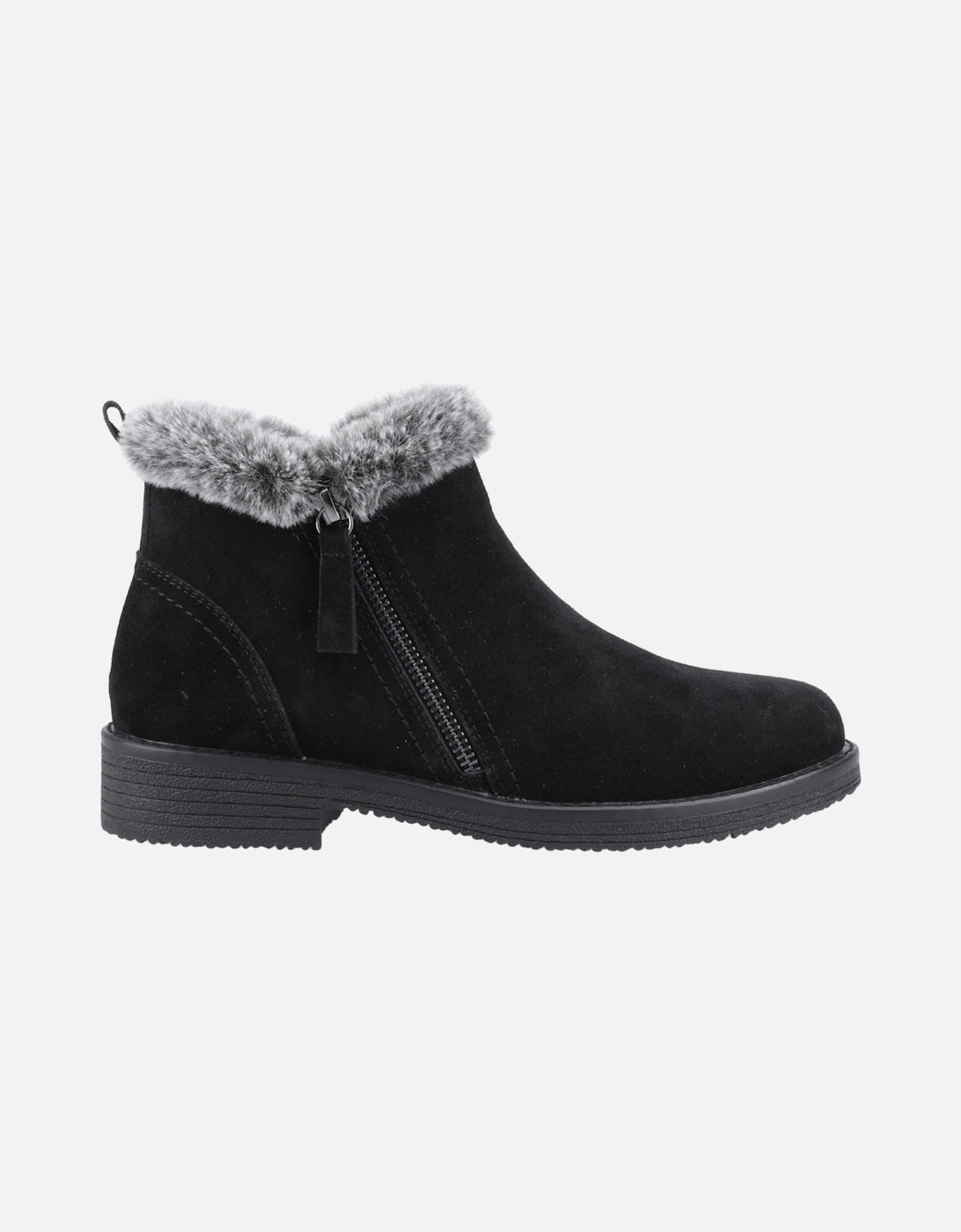 Marnie Suede Women's Black Winter Ankle Boots