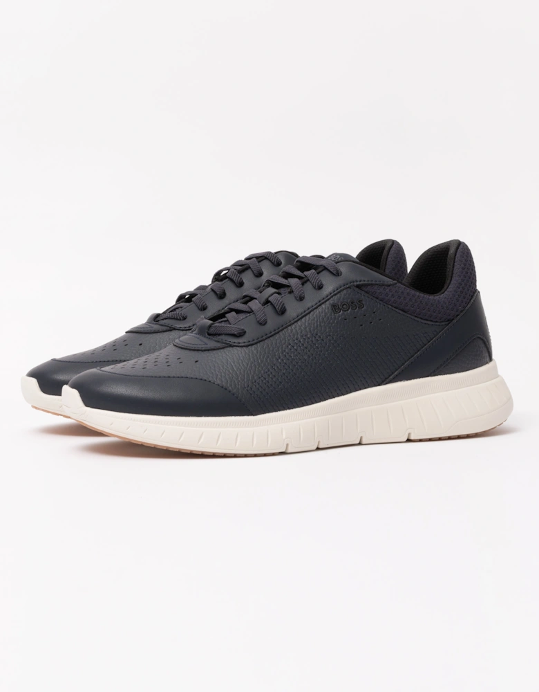 BOSS Orange Titanis_Runn_ltmx Mens Trainers - Navy 410