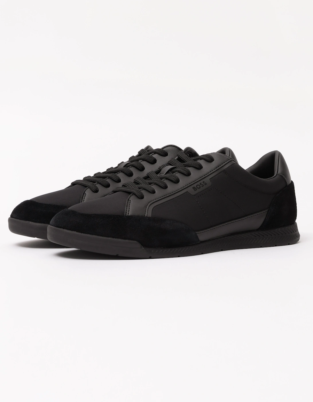 BOSS Orange Nitan Mens Trainers - Black 005, 2 of 1